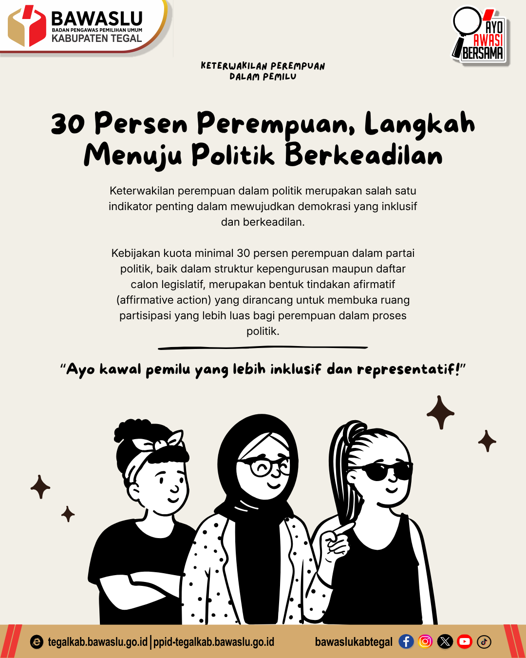 Perempuan 30 Persen: Jalan Terjal Menuju Politik Berkeadilan!