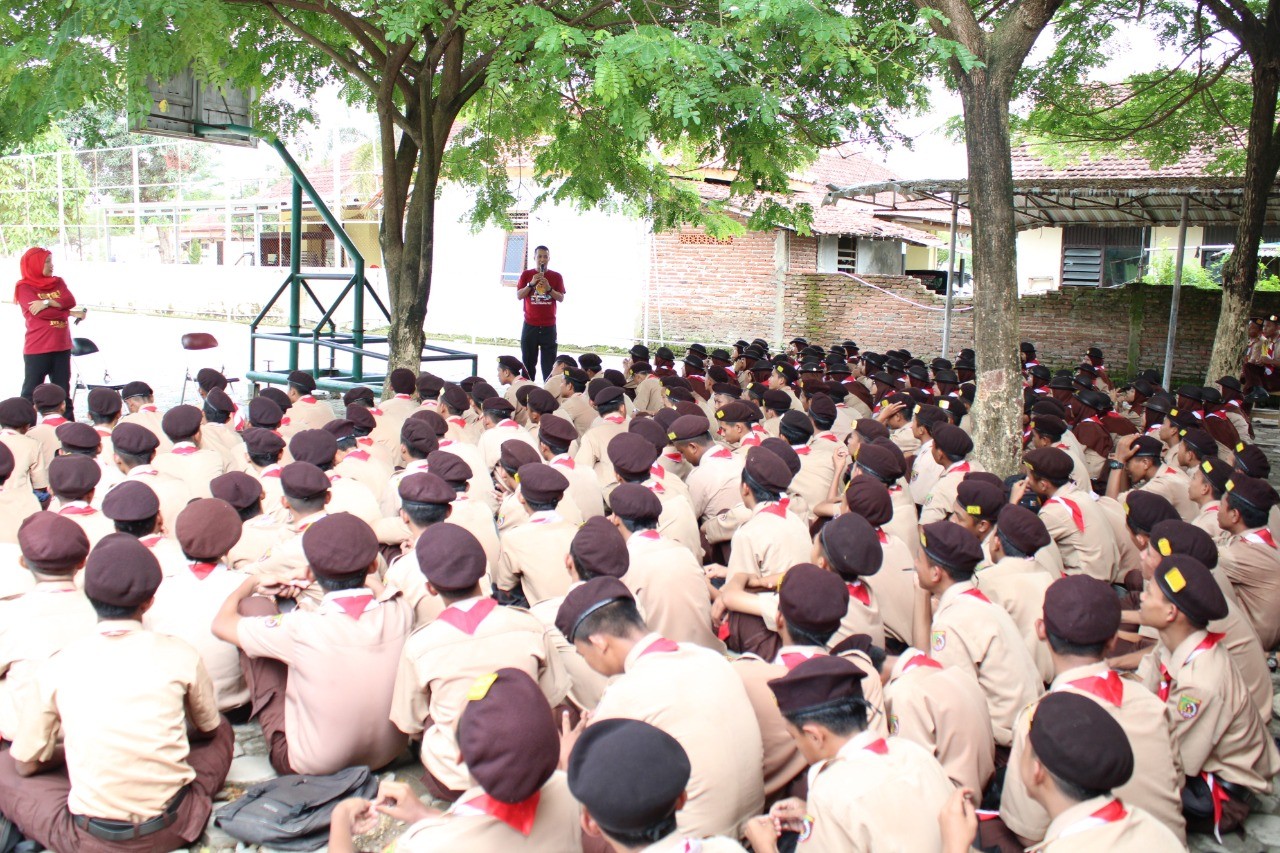 Ratusan Siswa SMK Diberi Pemahaman Pengawasan Pemilu & Pendidikan Karakter