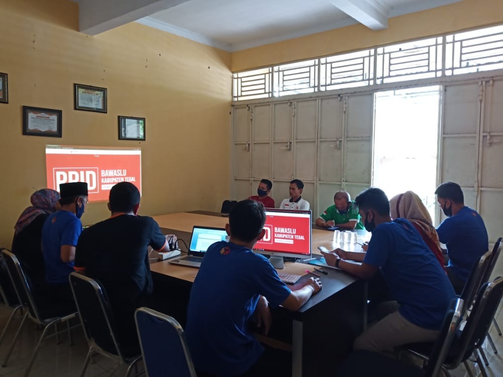 Optimalkan  Layanan Informasi Publik, Bawaslu Kab. Tegal Gelar Rapat PPID