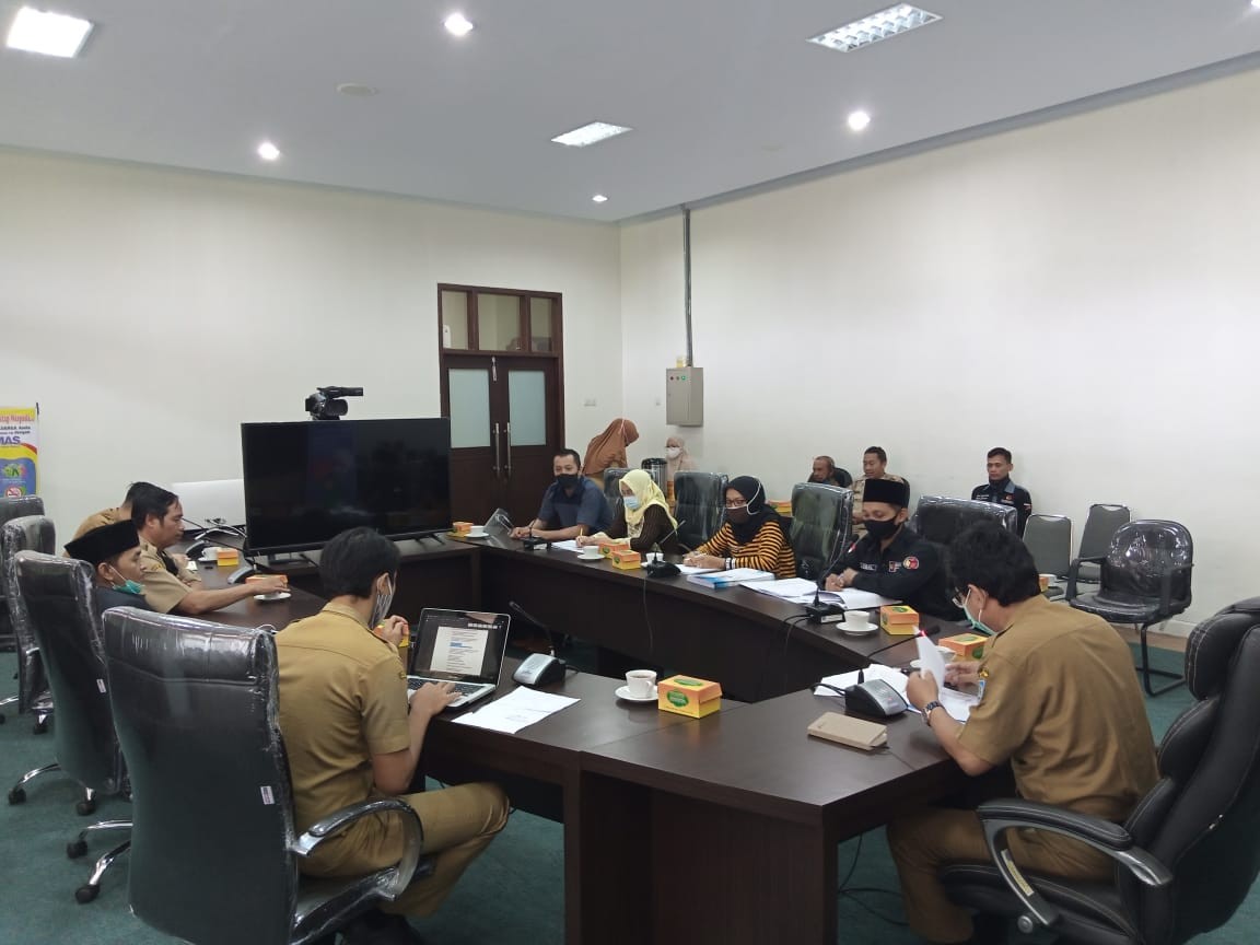 Bawaslu Kabupaten Tegal Paparkan Draft RAB  Pilkada 2023