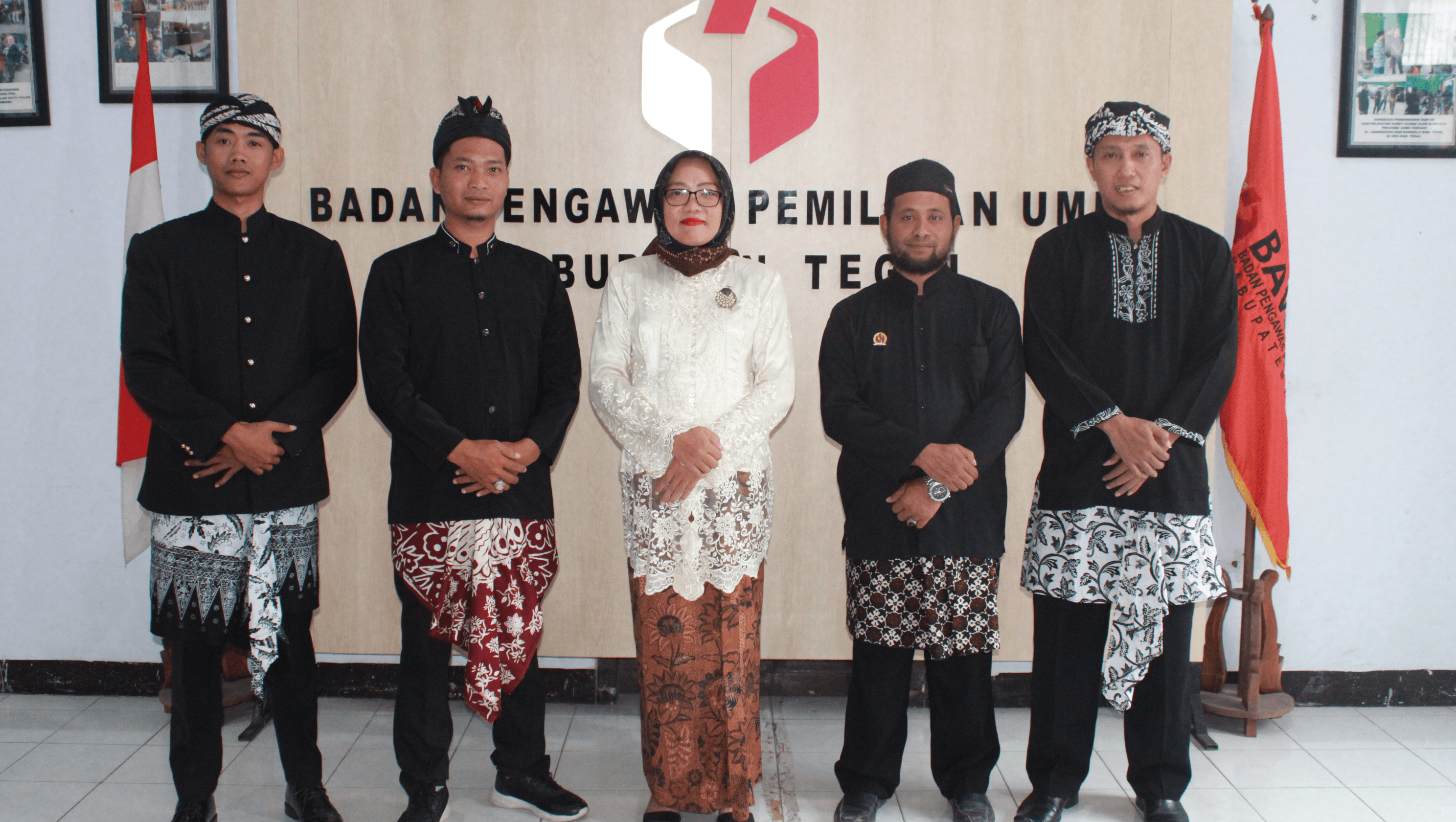 Resmi, Harpendi Ketua Bawaslu Kabupaten Tegal 2023-2028, Tiga Komisioner Wajah Baru