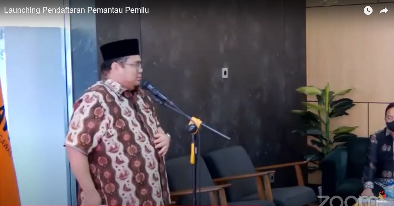 Jelang Tahapan Pemilu 2024, Bawaslu Buka Pendaftaran Pemantau Pemilu