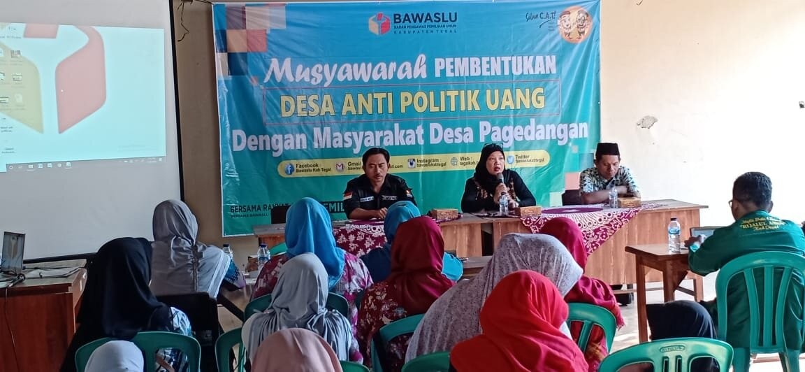 Desa Pagedangan Resmi Menjadi Desa Anti Politik Uang