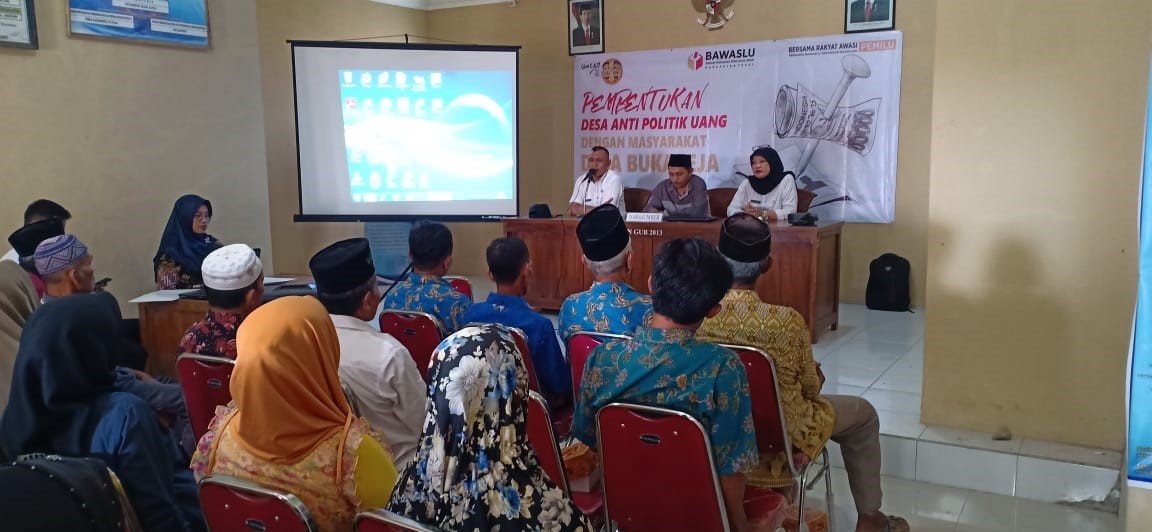 Bawaslu Kabupaten Tegal Bentuk Desa Anti Politik Uang