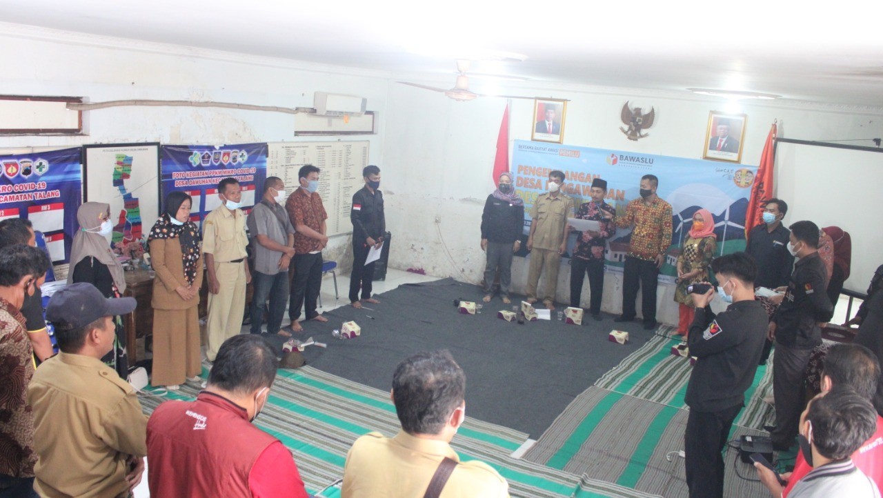 Dawuhan Dilaunching Jadi Desa Pengawasan  Oleh Bawaslu Kab. Tegal