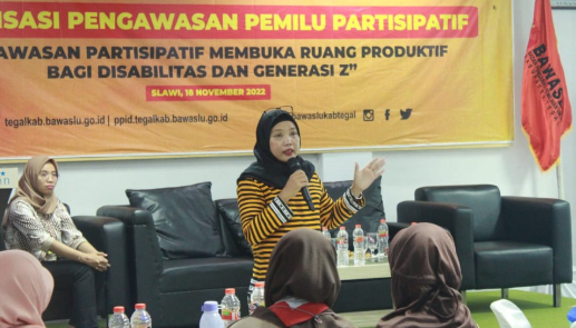 Generazi Z dan Komunitas Disabilitas ikut berpartisipatif dalam Pengawasan Pemilu