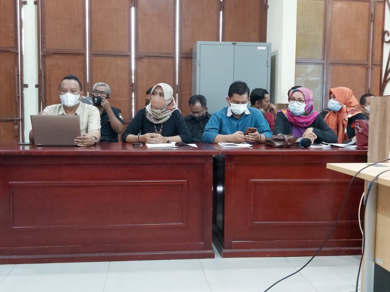 Anggota Bawaslu Kabupaten Tegal Menghadiri Rakor Pembahaasan Konsep SAKA ADYASTA PEMILU 