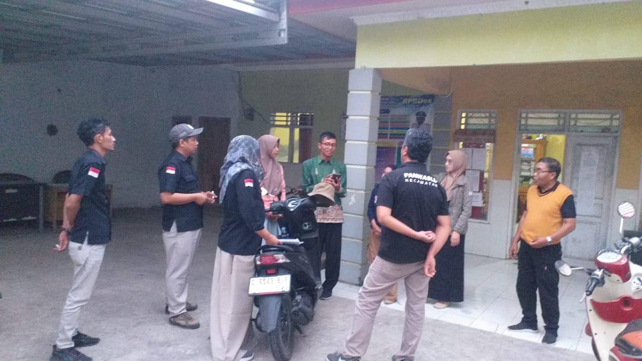 Supervisi Pengawasan di Desa Kajenengan kec. Bojong.