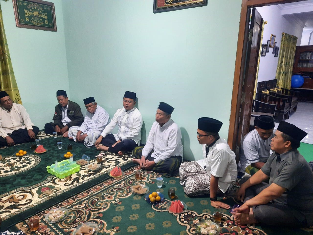 Panwaslu Kecamatan Margasari Melakukan Pengawasan Kampanye Calon Bupati Nomor Urut 02