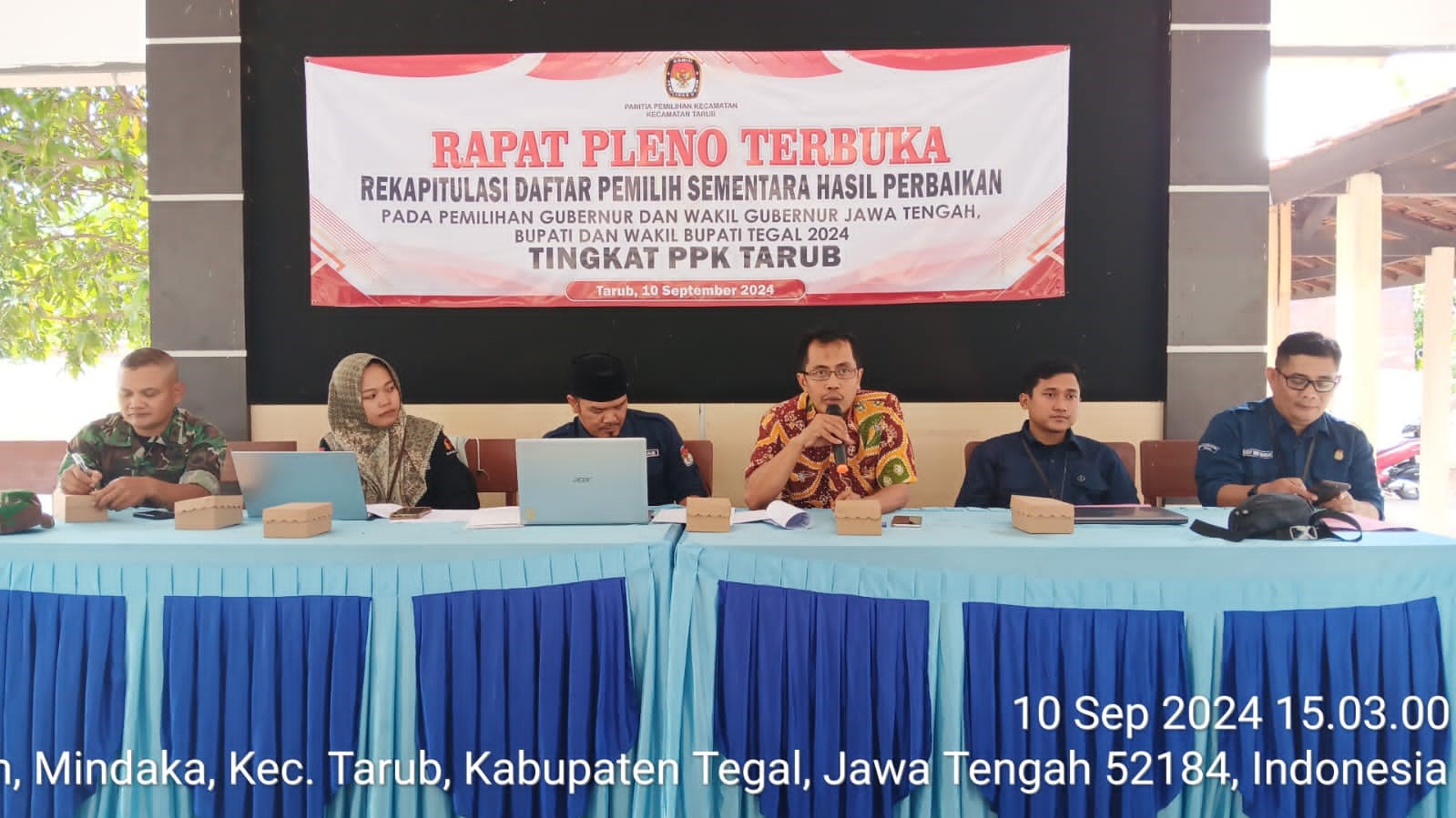 MONITORING DPSHP, PANWASCAM TARUB PASTIKAN KEVALIDAN DATA PEMILIH