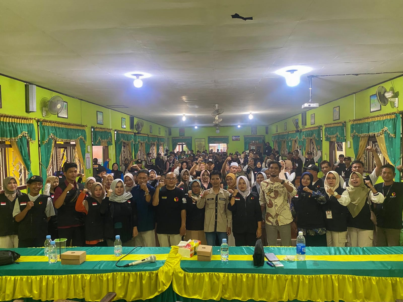 BIMBINGAN TEKNIS PANWASCAM BERSAMA PTPS  SE KECAMATAN MARGASARI