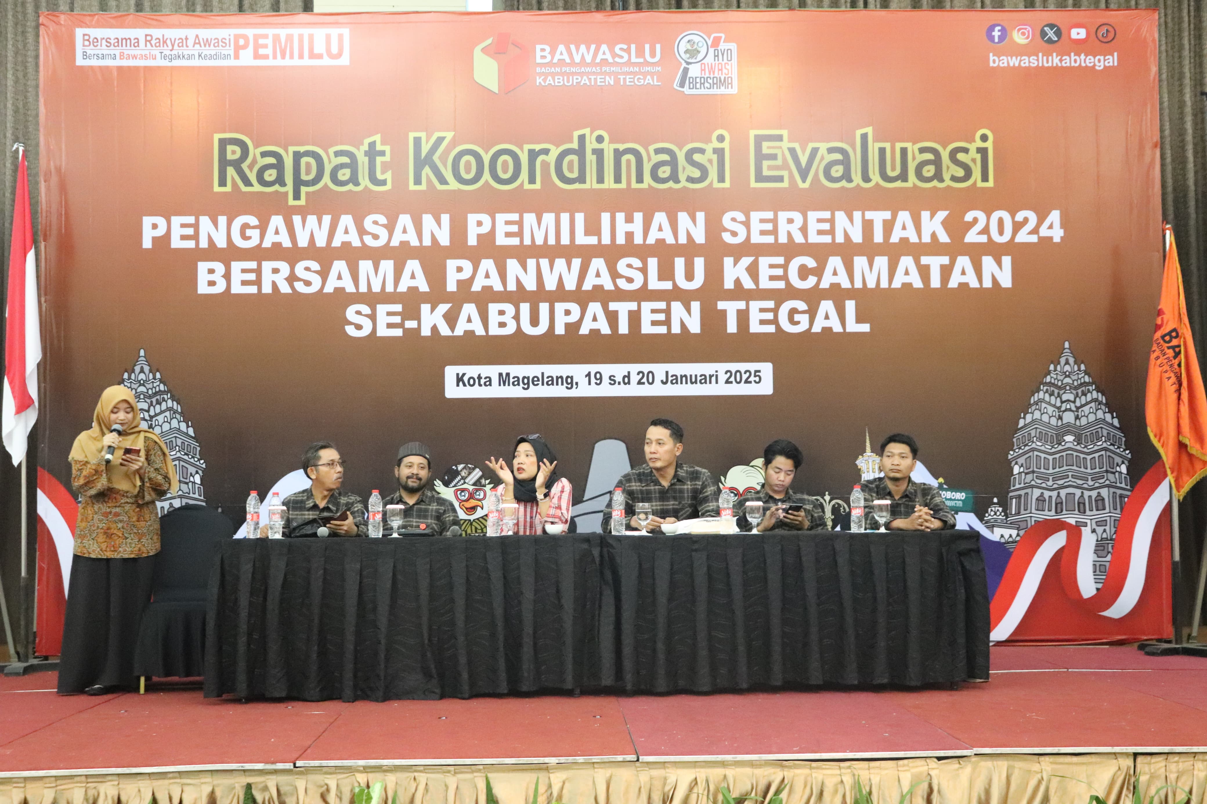 Rakor Evaluasi Pengawasan Pemilihan, Minggu 19 Januari 2025