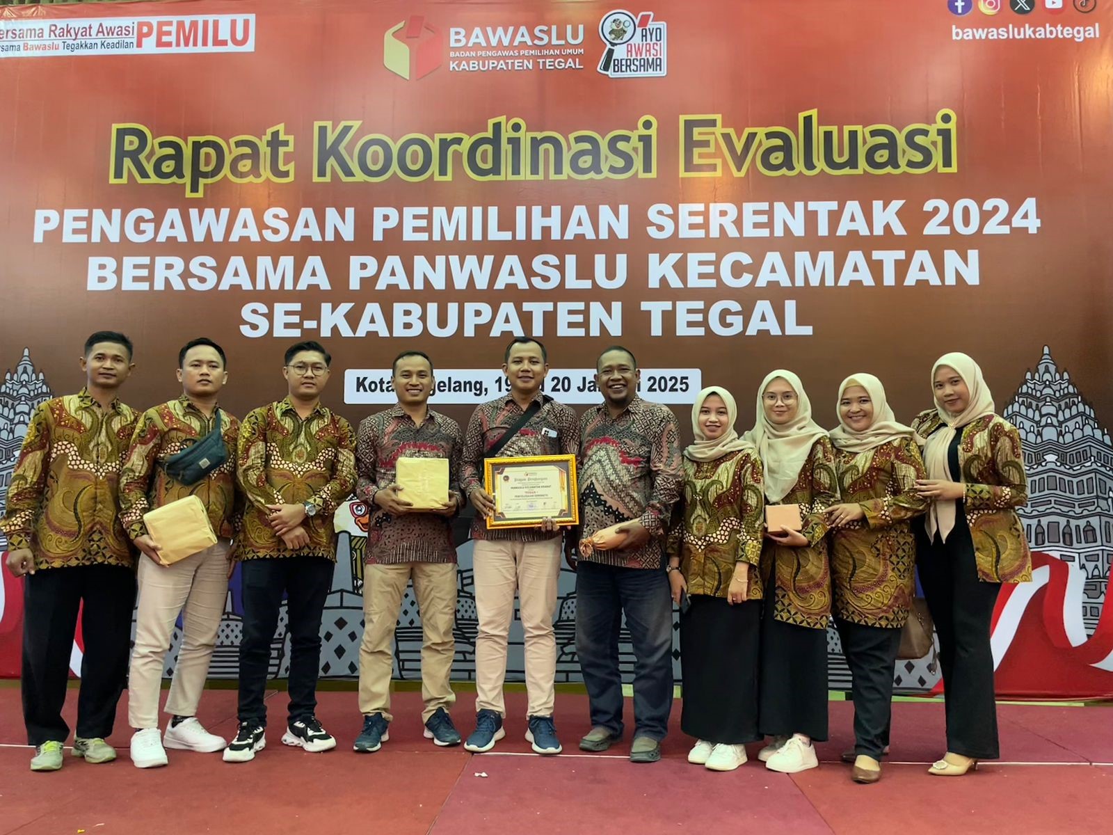 Menuju Purna Tugas Panwaslu Kecamatan Bawaslu Adakan Rakor Evaluasi