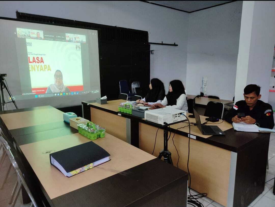 Bawaslu Kabupaten Tegal mengikuti  Diskusi Hukum “Selasa Menyapa” Bawaslu se-Provinsi Jawa Tengah.