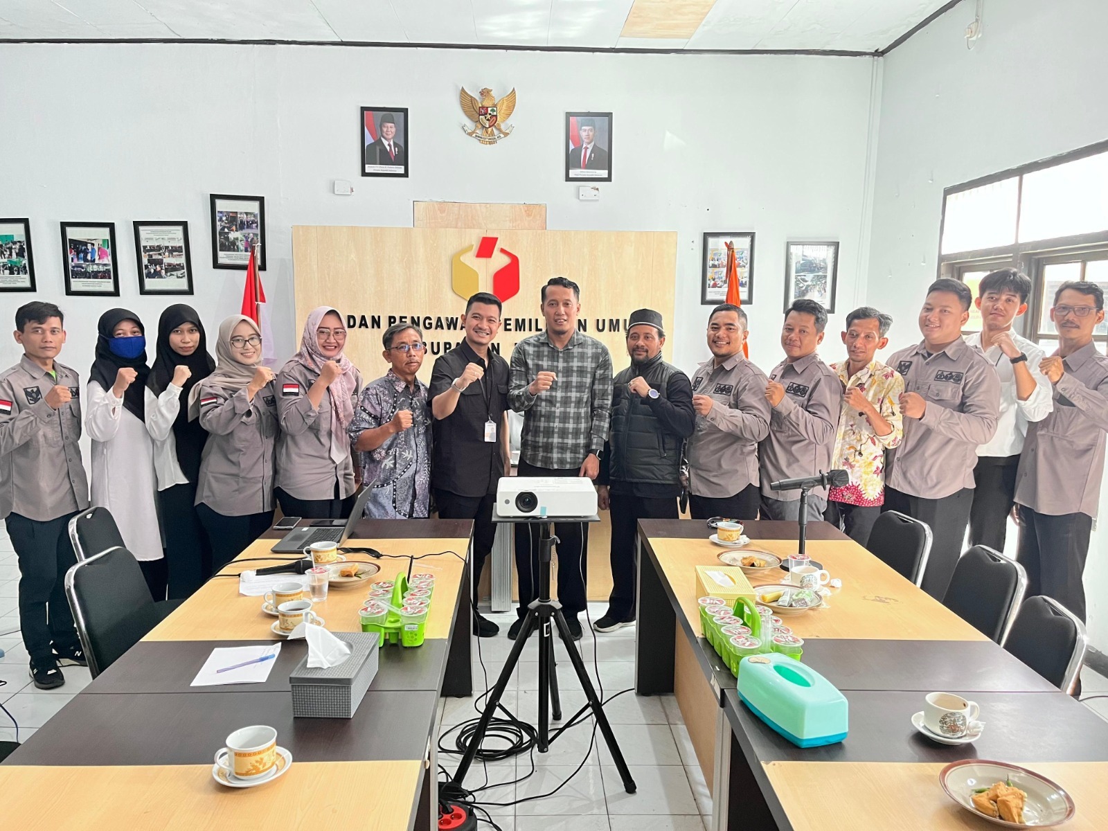 Bawaslu Kabupaten Tegal mengadakan Bimtek & Pelatihan Protokoler