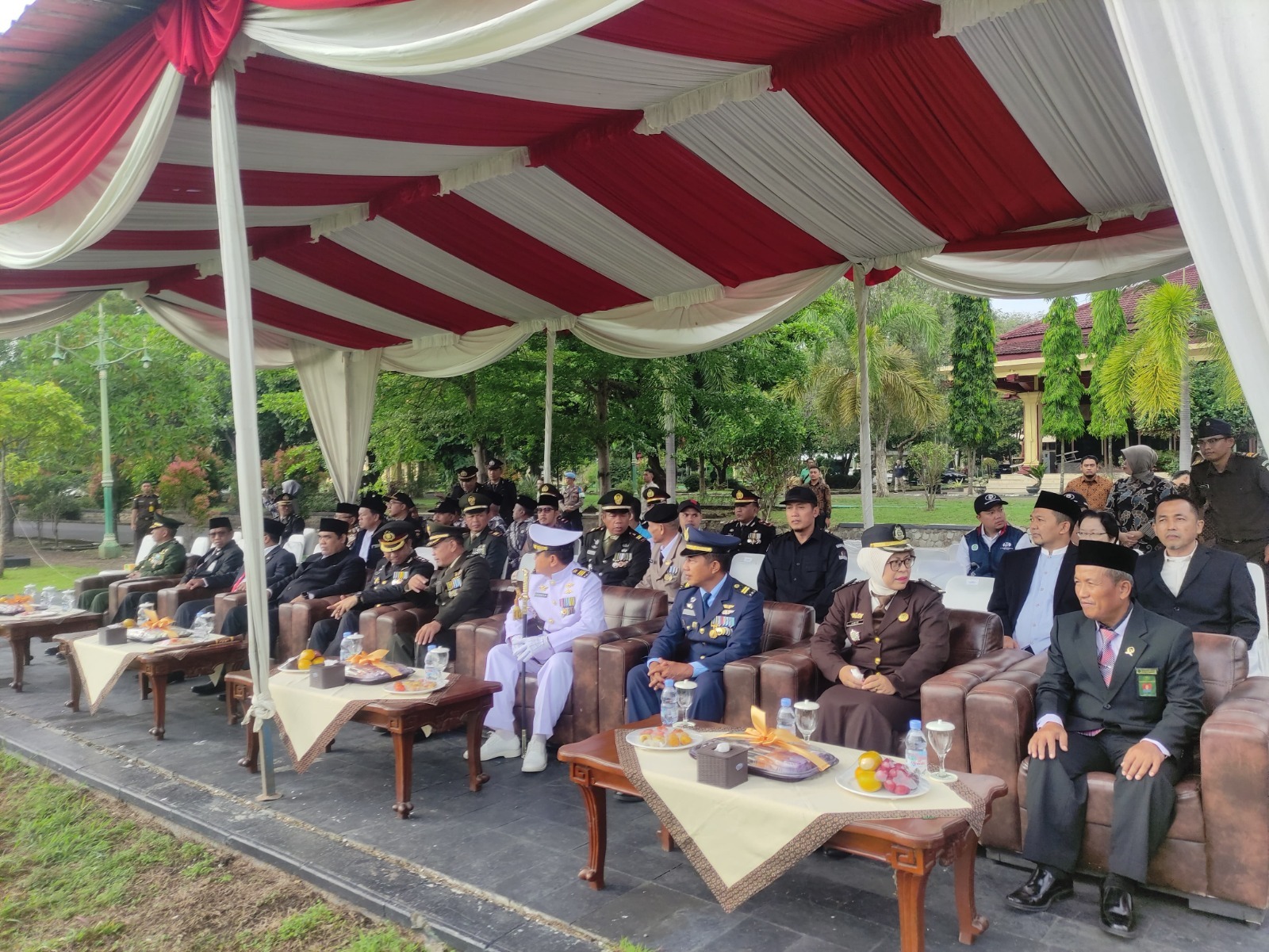 Bawaslu Kabupaten Tegal Hadiri HUT Bhayangkara ke-79