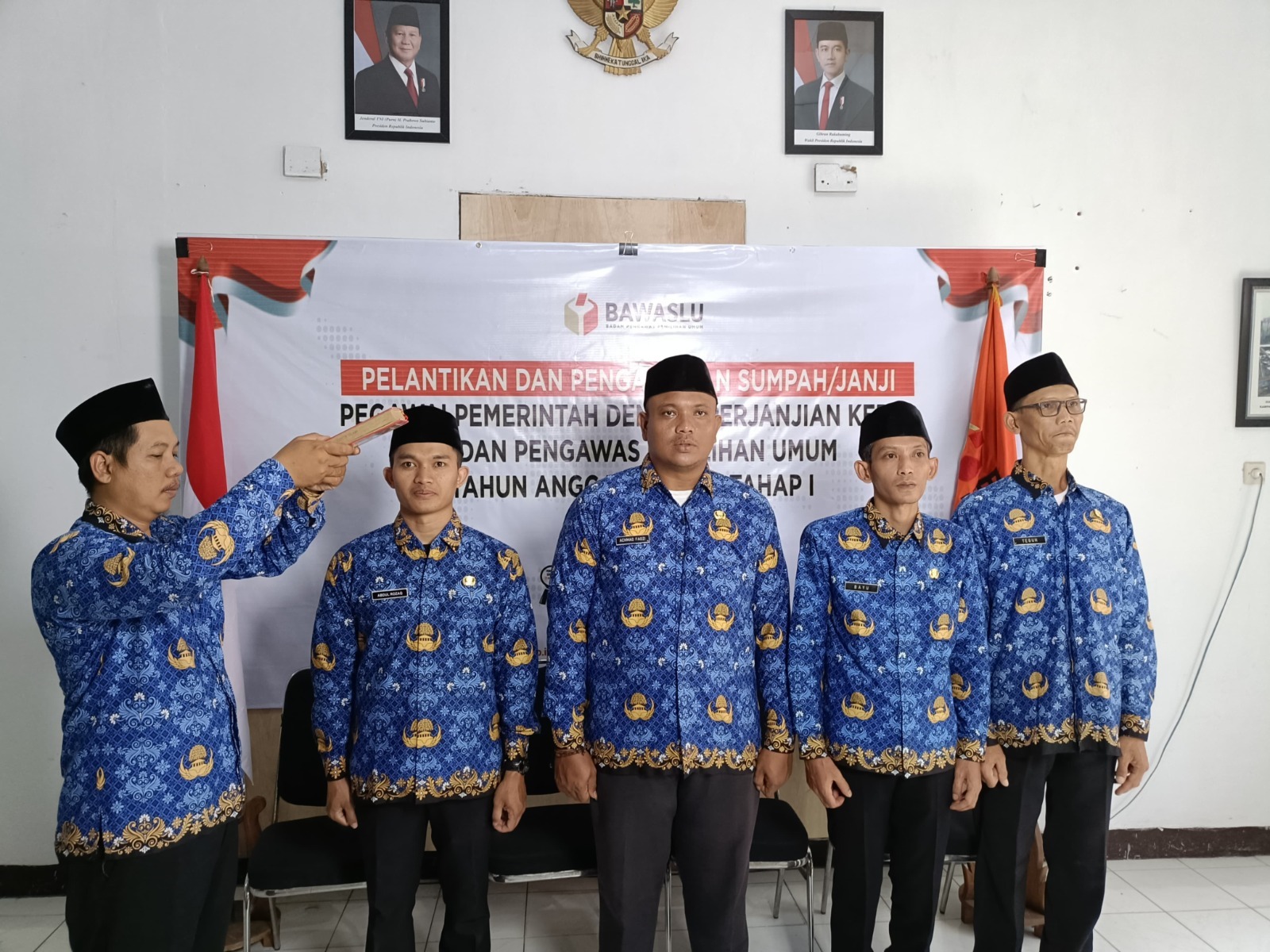 Bawaslu Lantik 4.360 Pegawai PPPK Tahap I Tahun 2024 Secara Daring