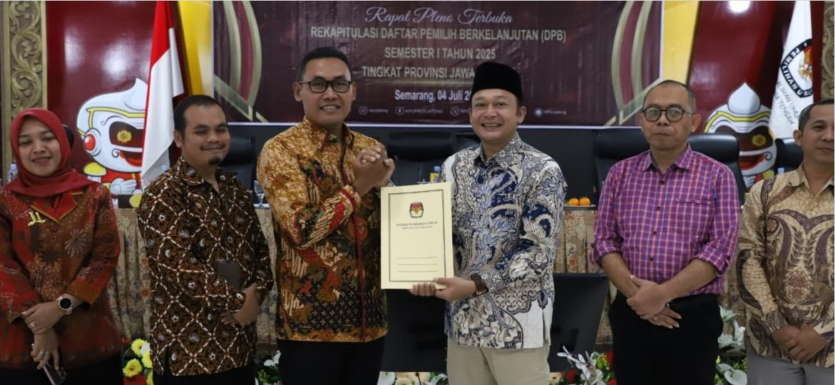 Bawaslu Dorong Akurasi Data Pemilih Lewat Pengawasan PDPB Semester I 2025 di Jawa Tengah