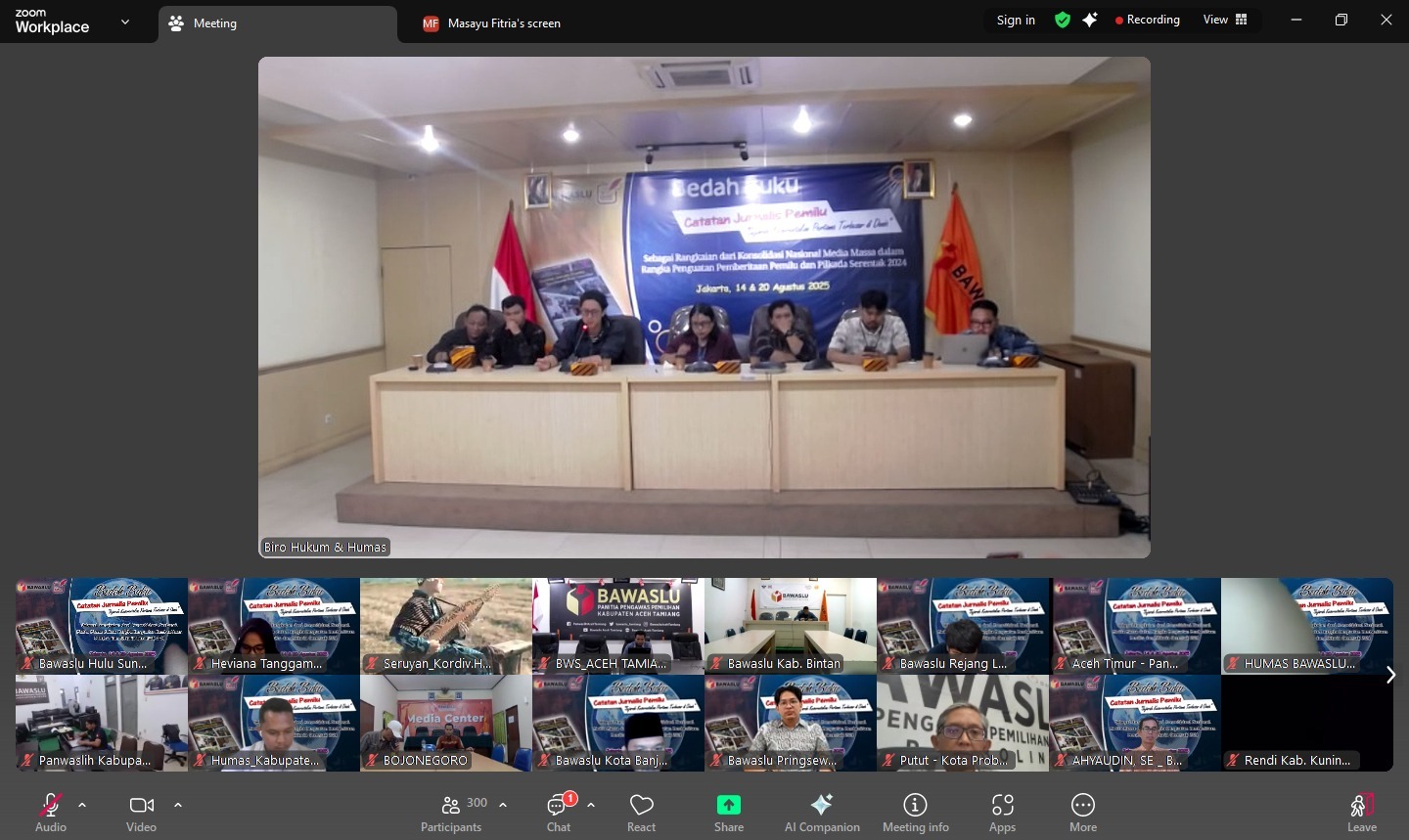 Bedah Buku KPPD "Catatan Jurnalis Pemilu"