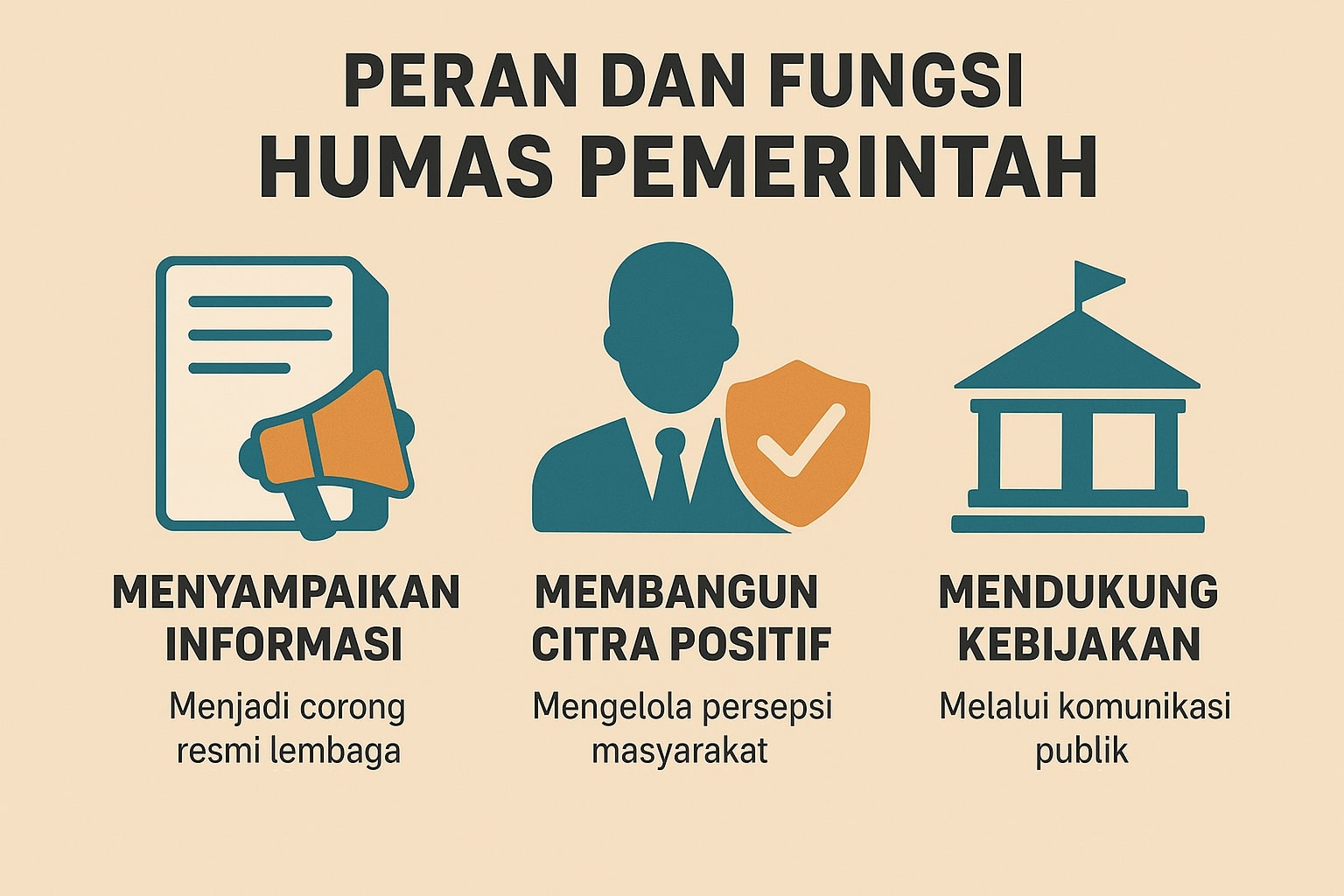 Peran dan Fungsi Humas Pemerintah dalam Meningkatkan Komunikasi Publik