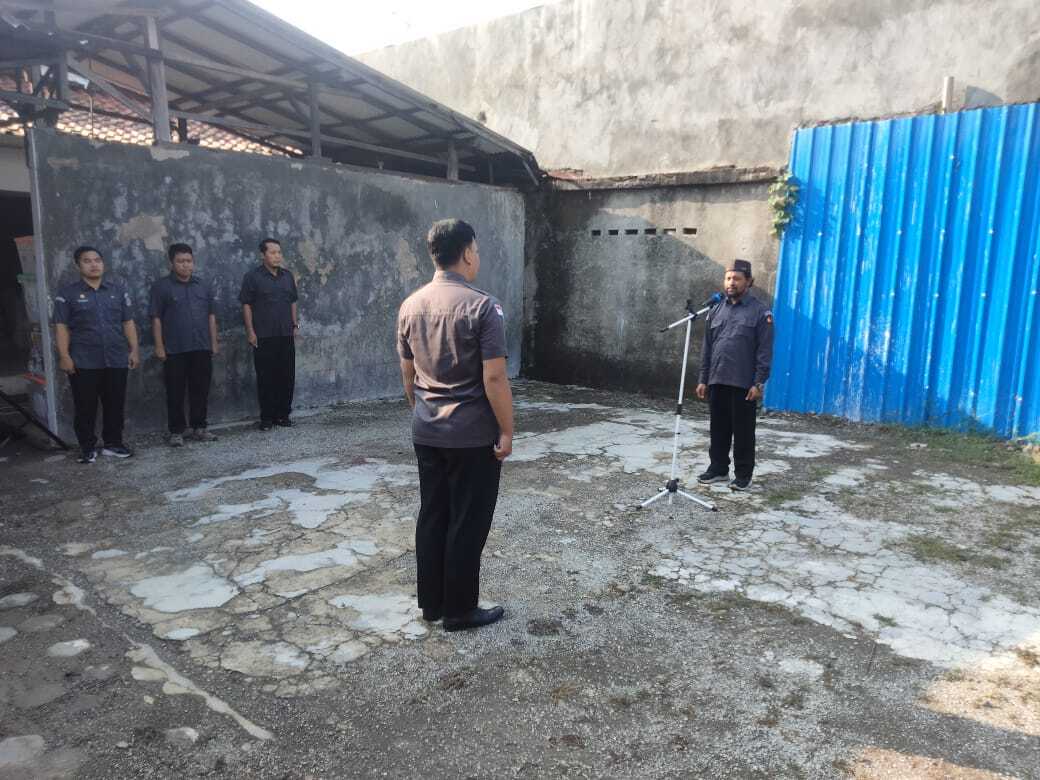 Apel Pagi Matangkan Persiapan HUT Kemerdekaan RI dan Latsar CPNS