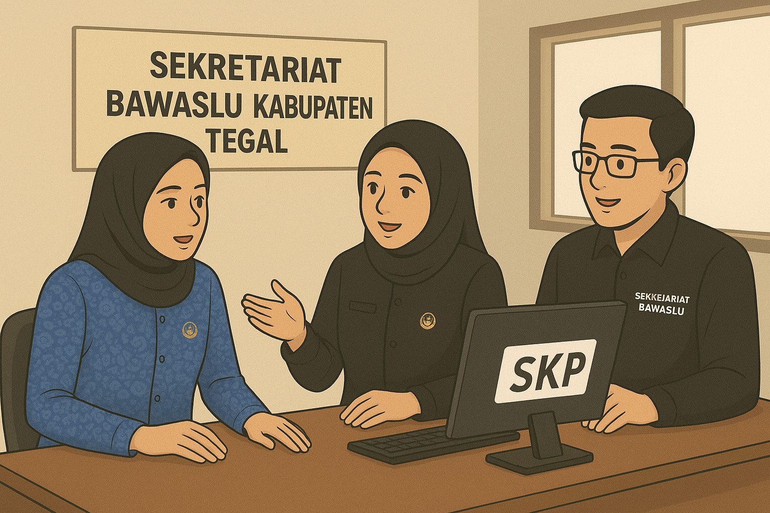 Bawaslu Kabupaten Tegal Tekankan Manfaat SKP untuk Tingkatkan Kinerja ASN