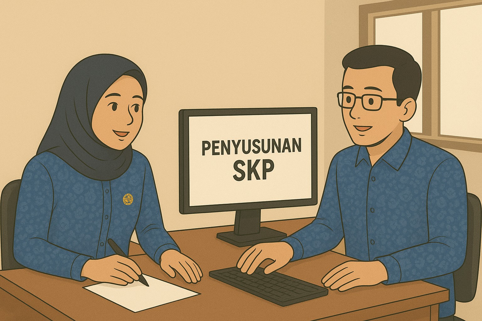 Bawaslu Kabupaten Tegal Terapkan Cara Menyusun SKP untuk ASN Sesuai Permenpan RB Nomor 6 Tahun 2022