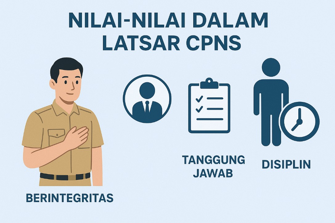 Penanaman Nilai-Nilai Dasar ASN dalam Latsar CPNS: Fondasi Membangun Birokrasi Berkinerja Tinggi