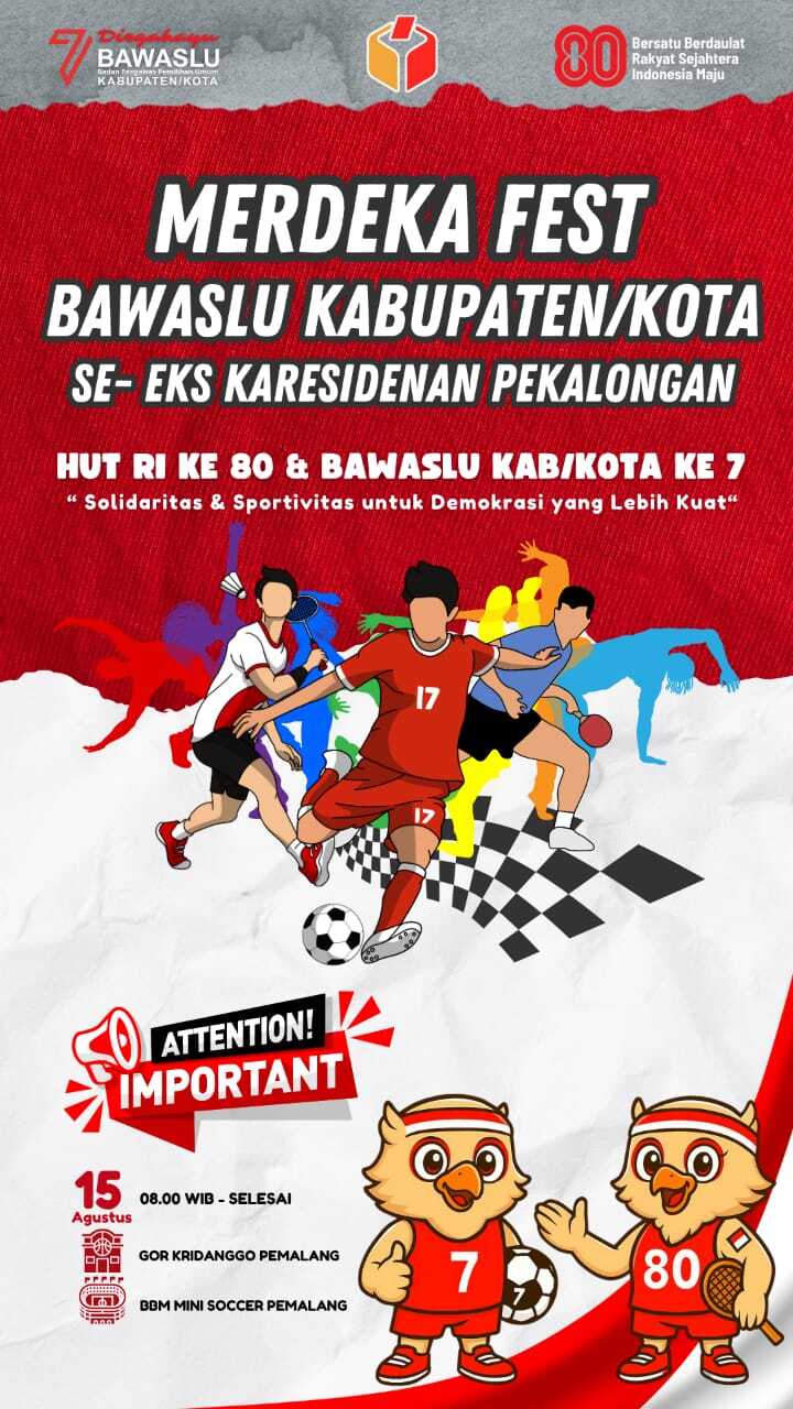 MERDEKA FEST 2025: Rayakan Kemerdekaan dengan Sportivitas dan Solidaritas