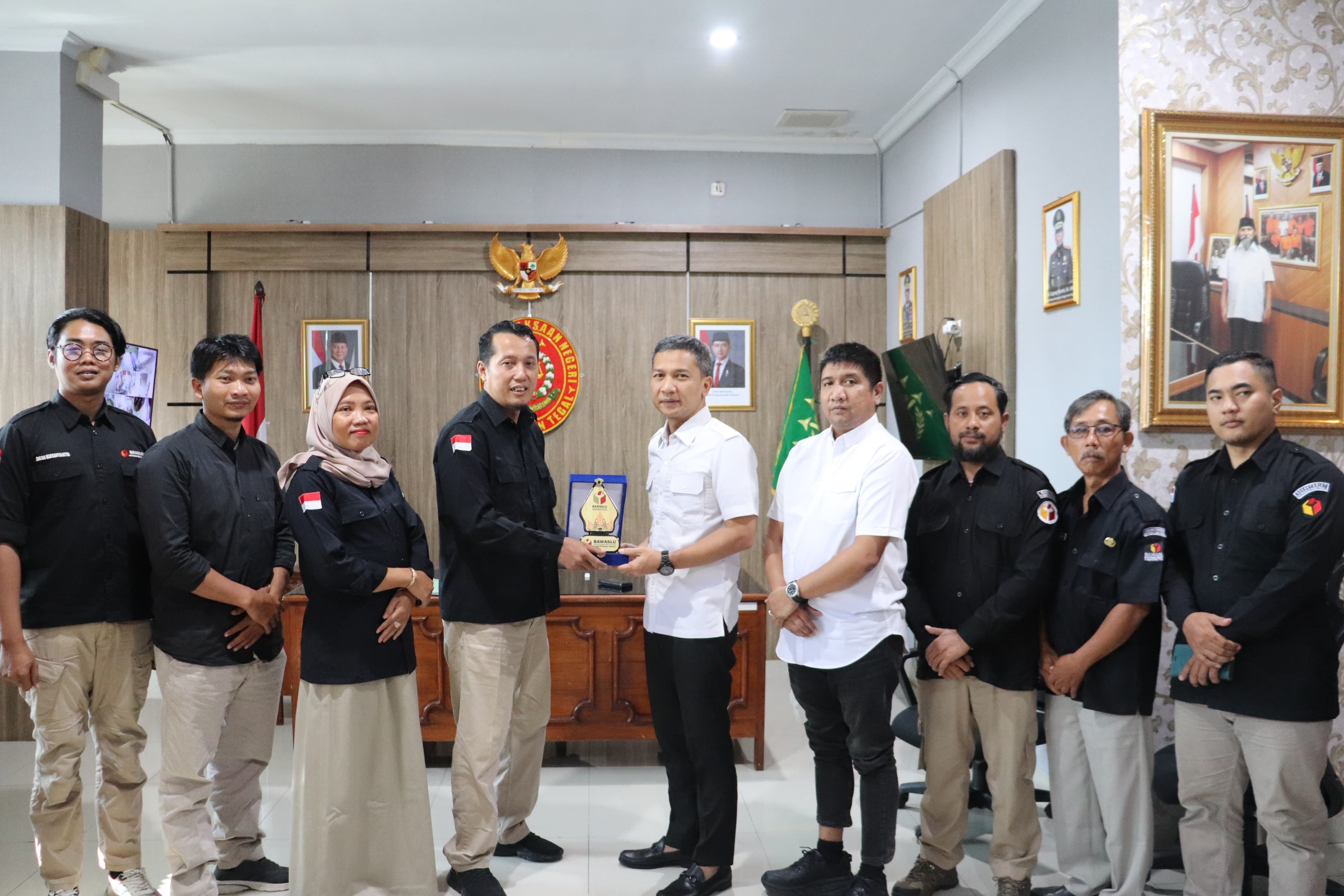 Audiensi ke Kejaksaan, Bawaslu Tegal Mantapkan Kerja Sama Gakkumdu