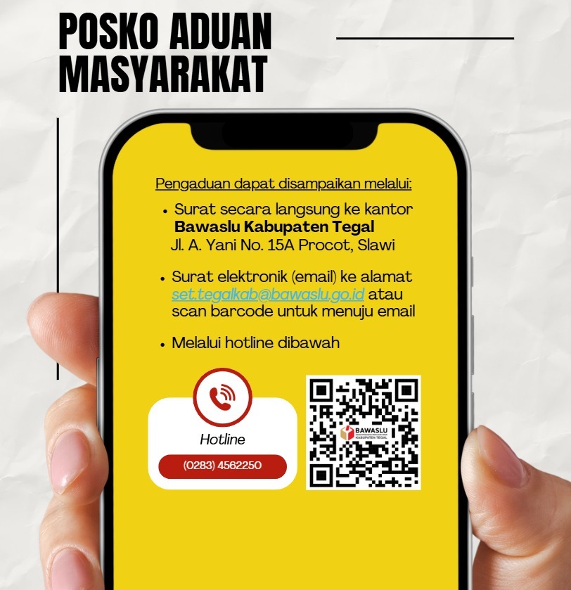 Bawaslu Buka Posko Aduan di Setiap Tahapan Pemilu, Warga Bisa Lapor Sekarang Juga!