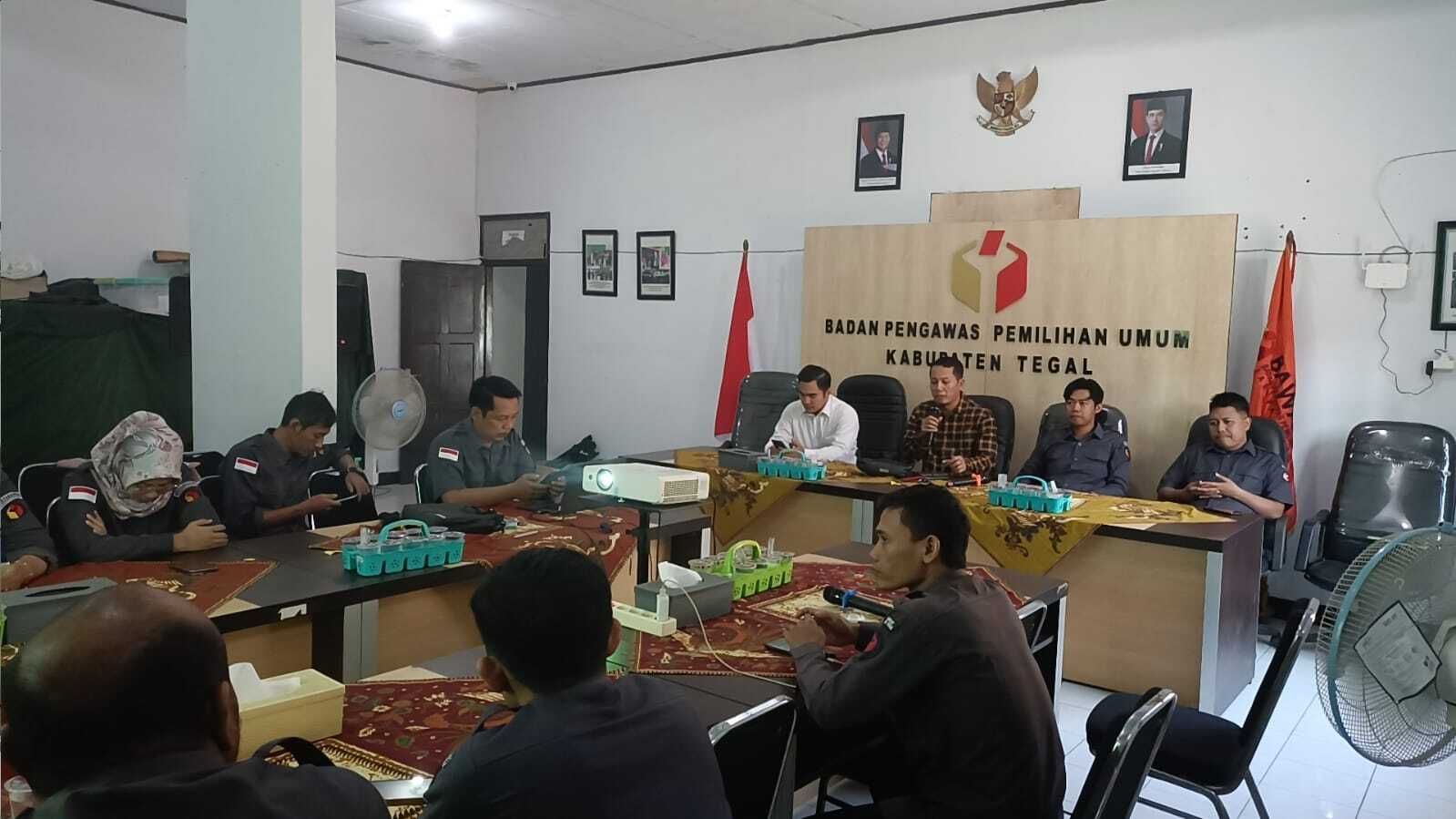 Kawal Hak Pilih Warga, Bawaslu Tegal Susun Strategi Awasi Coktas