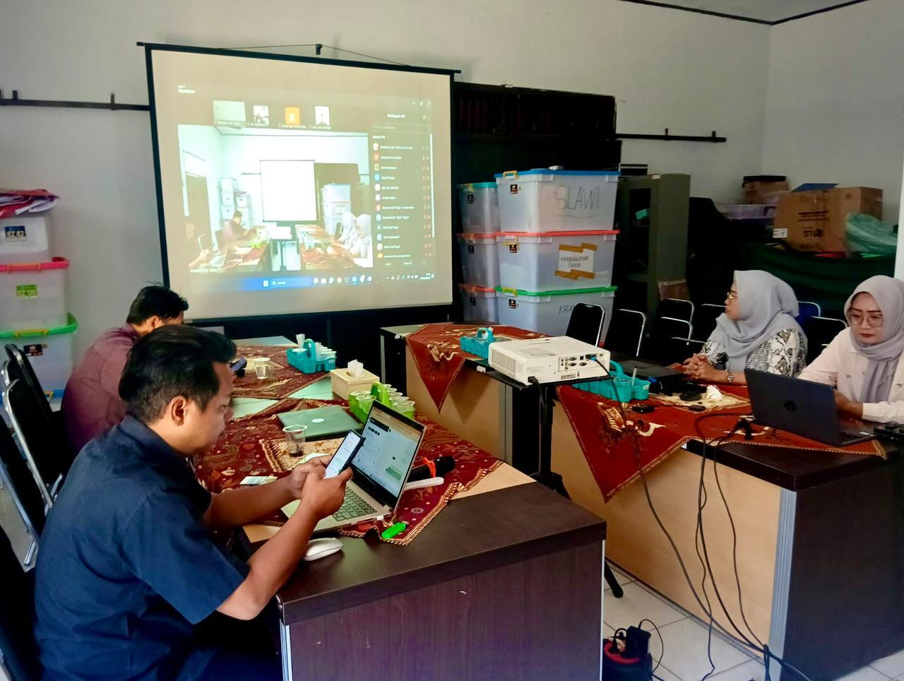 Rapat Persiapan Soswatif Goes to School di SMAN 1 Warureja