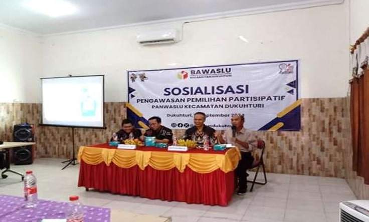 Panwaslu Kecamatan Dukuhturi Gelar Sosialisasi Pengawasan Partisipatif Bersama Masyarakat