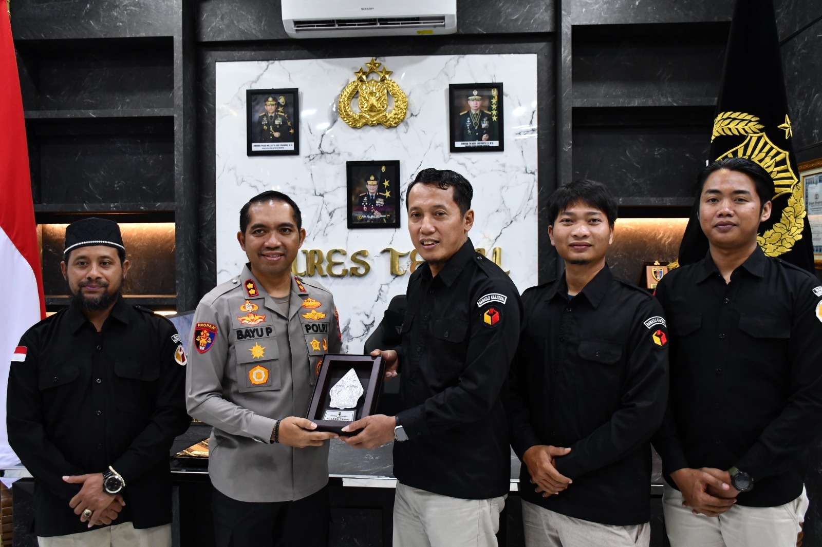 Perkuat Sinergi, Bawaslu Kabupaten Tegal Audiensi ke Polres Tegal