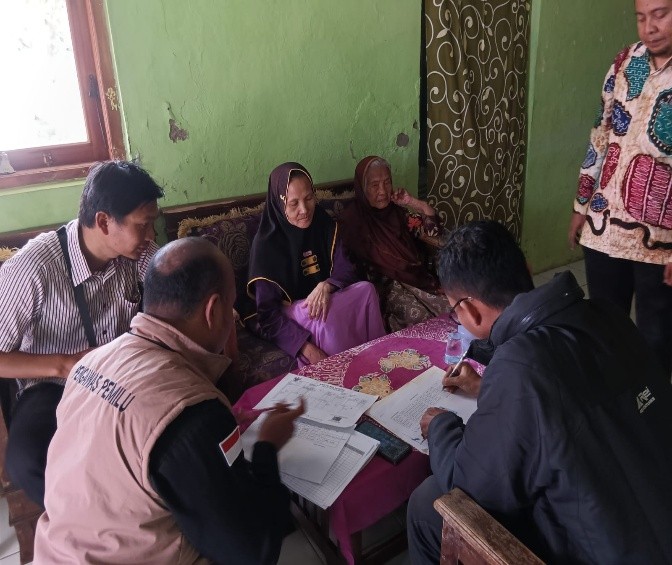 Bawaslu Kabupaten Tegal Awasi Ketat Coklit Terbatas Pemilih Berusia di Atas 100 Tahun