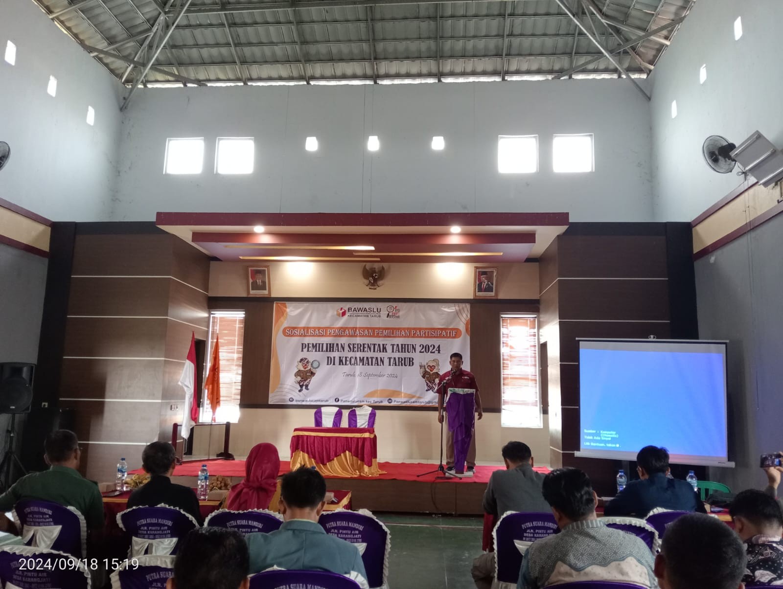 Perkuat Pengawasan Pemilihan, Panwaslu Kecamatan Tarub Sasar Tokoh 