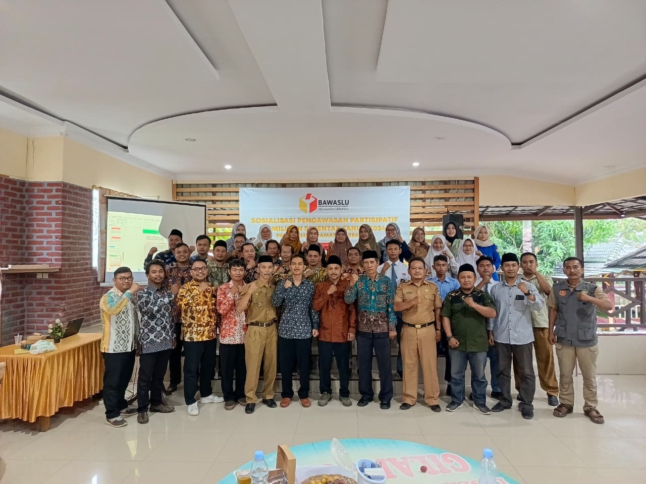 Panwaslu Lebaksiu Dorong Masyarakat Aktif Awasi Pilkada 2024