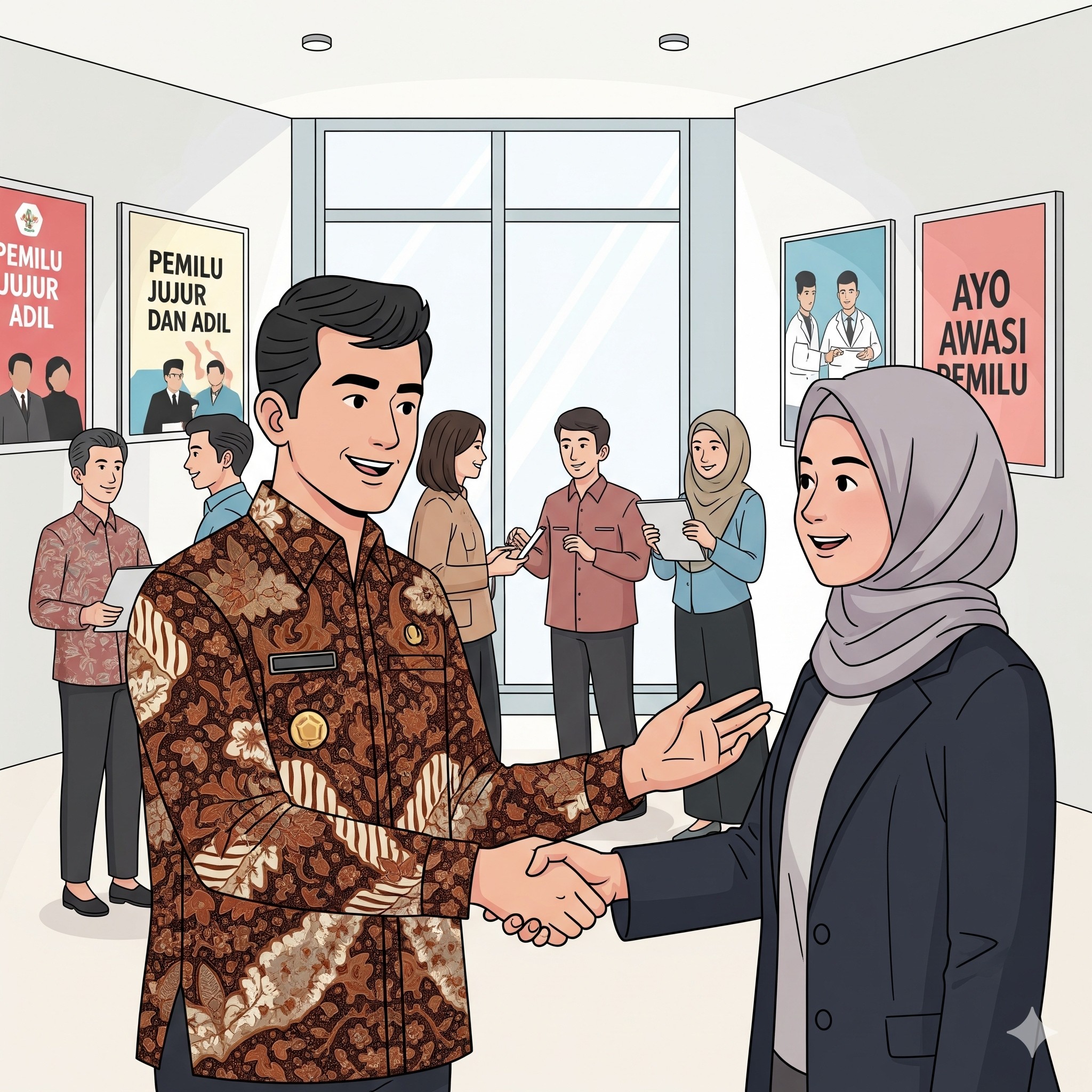 Bawaslu Perkuat Pengawasan Partisipatif melalui Konsolidasi dengan Pemantau Pemilu