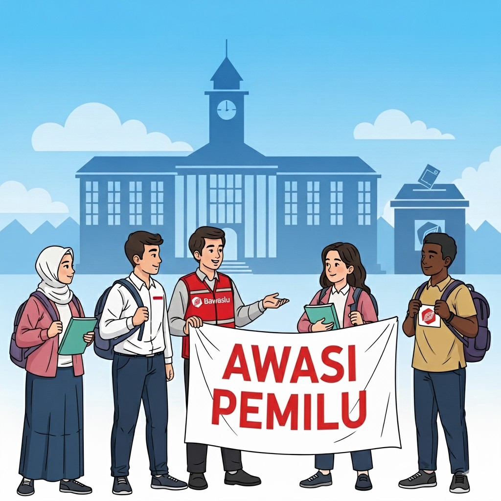 Kolaborasi Bawaslu dan Kampus: KKN Tematik Wujudkan Pengawasan Pemilu Berbasis Edukasi 