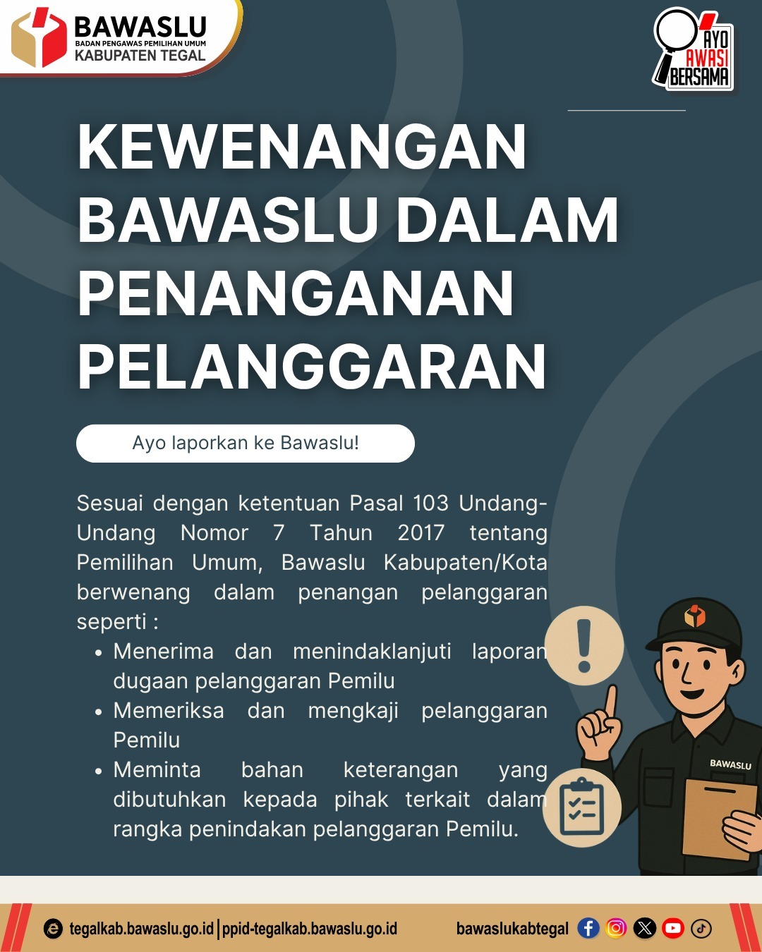 Kewenangan Bawaslu dalam Penanganan Pelanggaran Pemilu