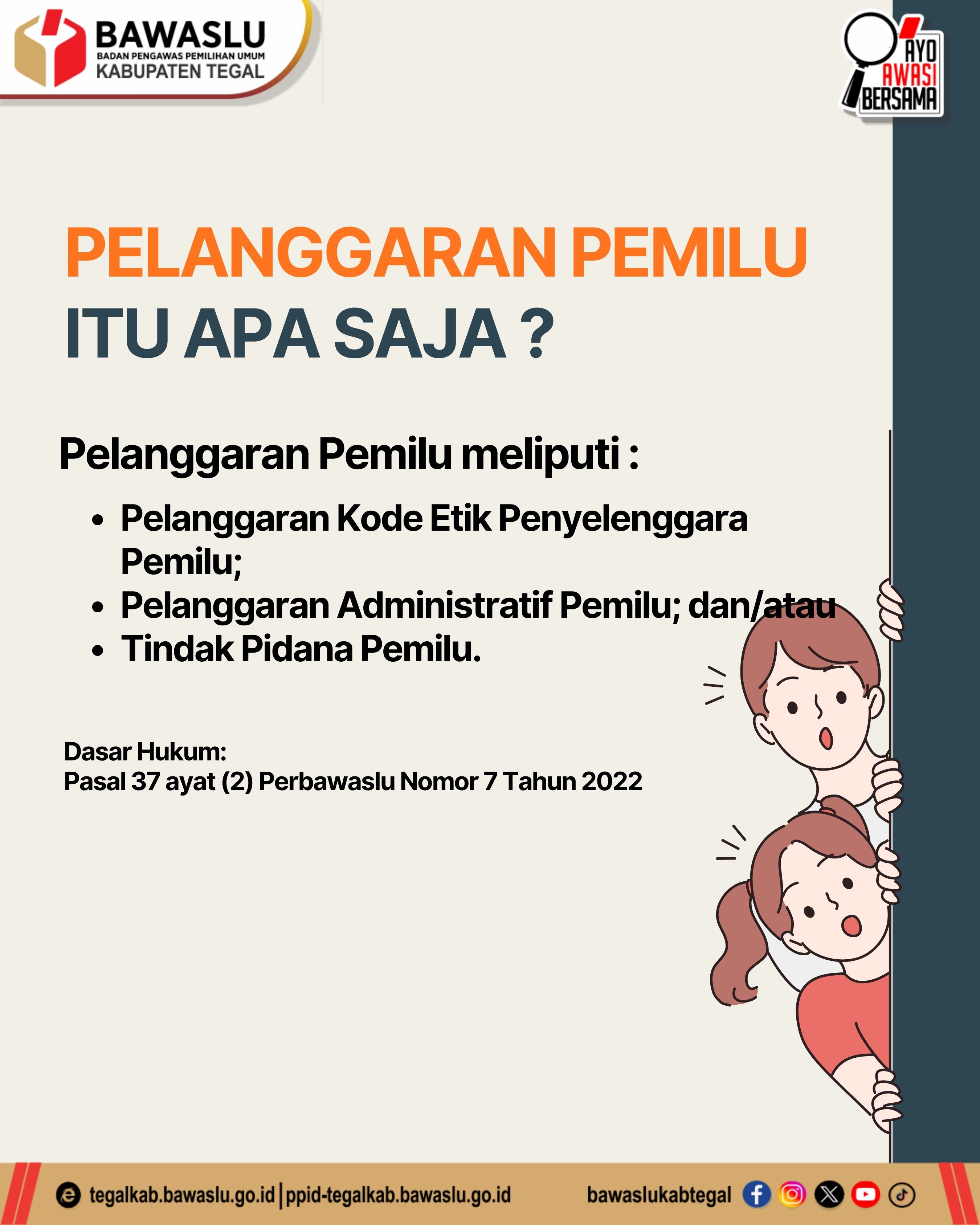 Jenis Pelanggaran Pemilu