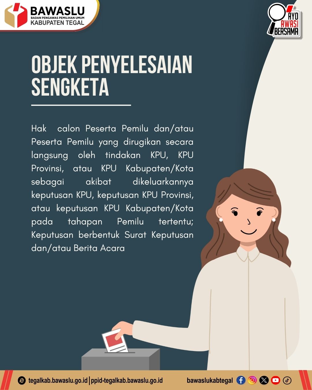 Objek Penyelesaian Sengketa Proses Pemilu: Perlindungan Hak Peserta Pemilu