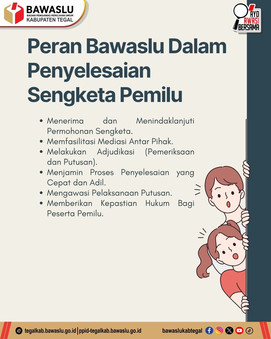 Peran Bawaslu dalam Penyelesaian Sengketa Pemilu
