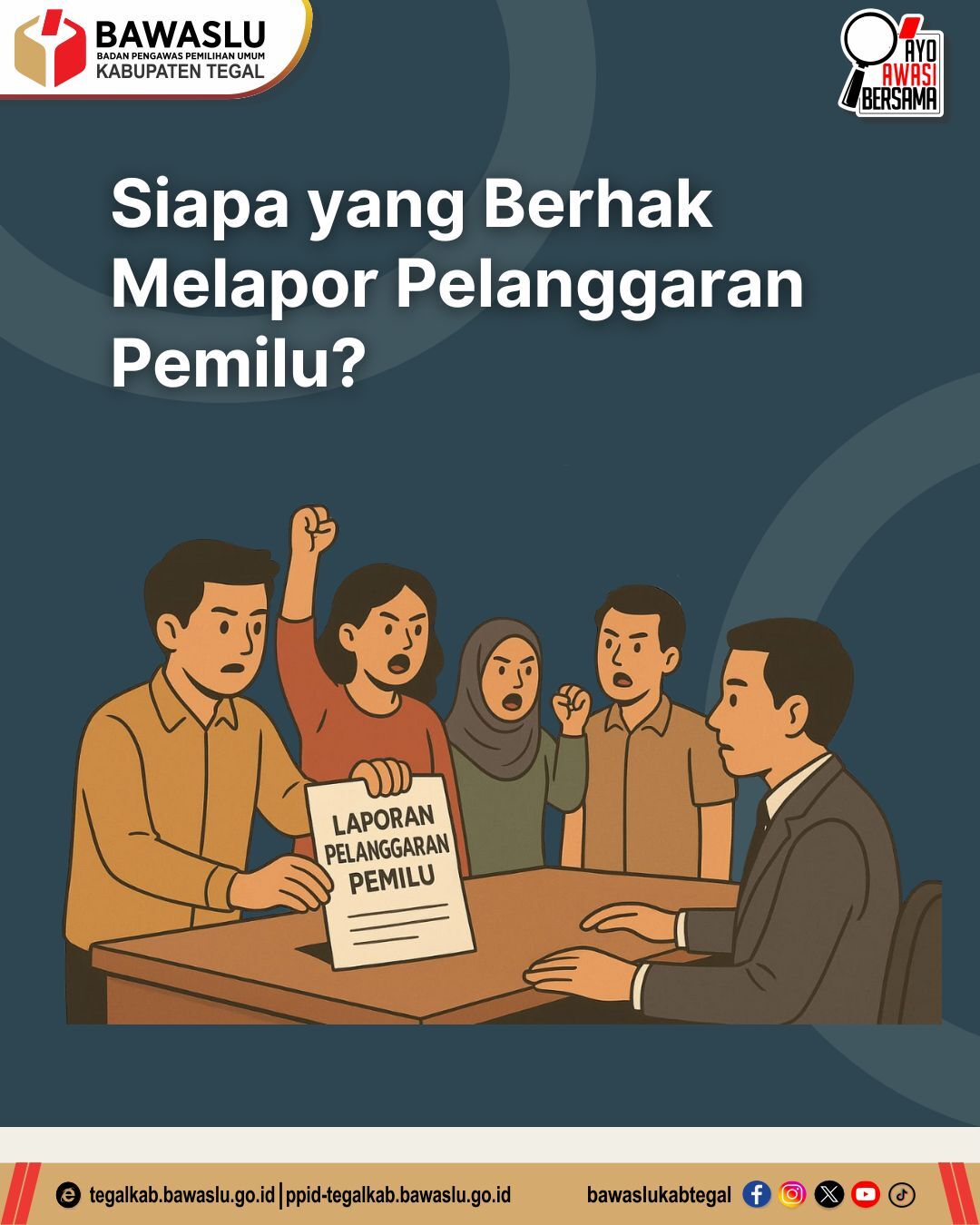Setiap Warga Negara Berhak Melapor Dugaan Pelanggaran Pemilu