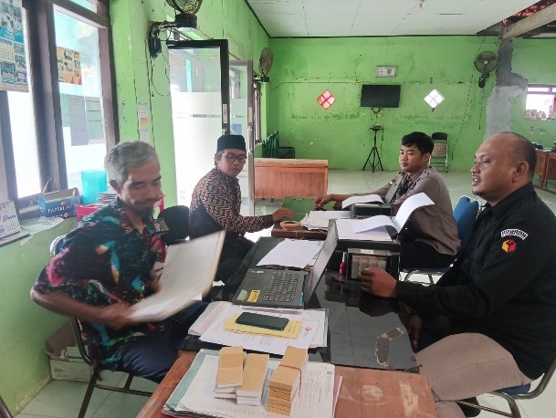 Uji Petik PDPB Triwulan IV, Temukan Data Meninggal Masih Tercantum di Desa Karanganyar , Kecamatan Dukuhturi,Kabupaten Tegal