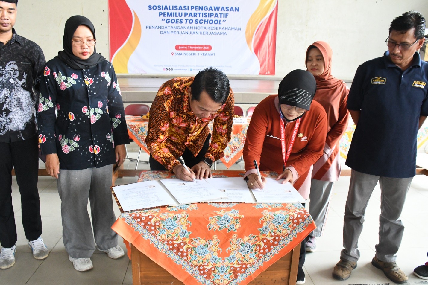 Bawaslu Kabupaten Tegal Gandeng Dunia Pendidikan untuk Pengawasan Pemilu Partisipatif