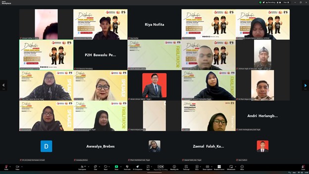 Menguatkan Demokrasi dari Ruang Digital: Bawaslu RI Gelar P2P Daring 2025