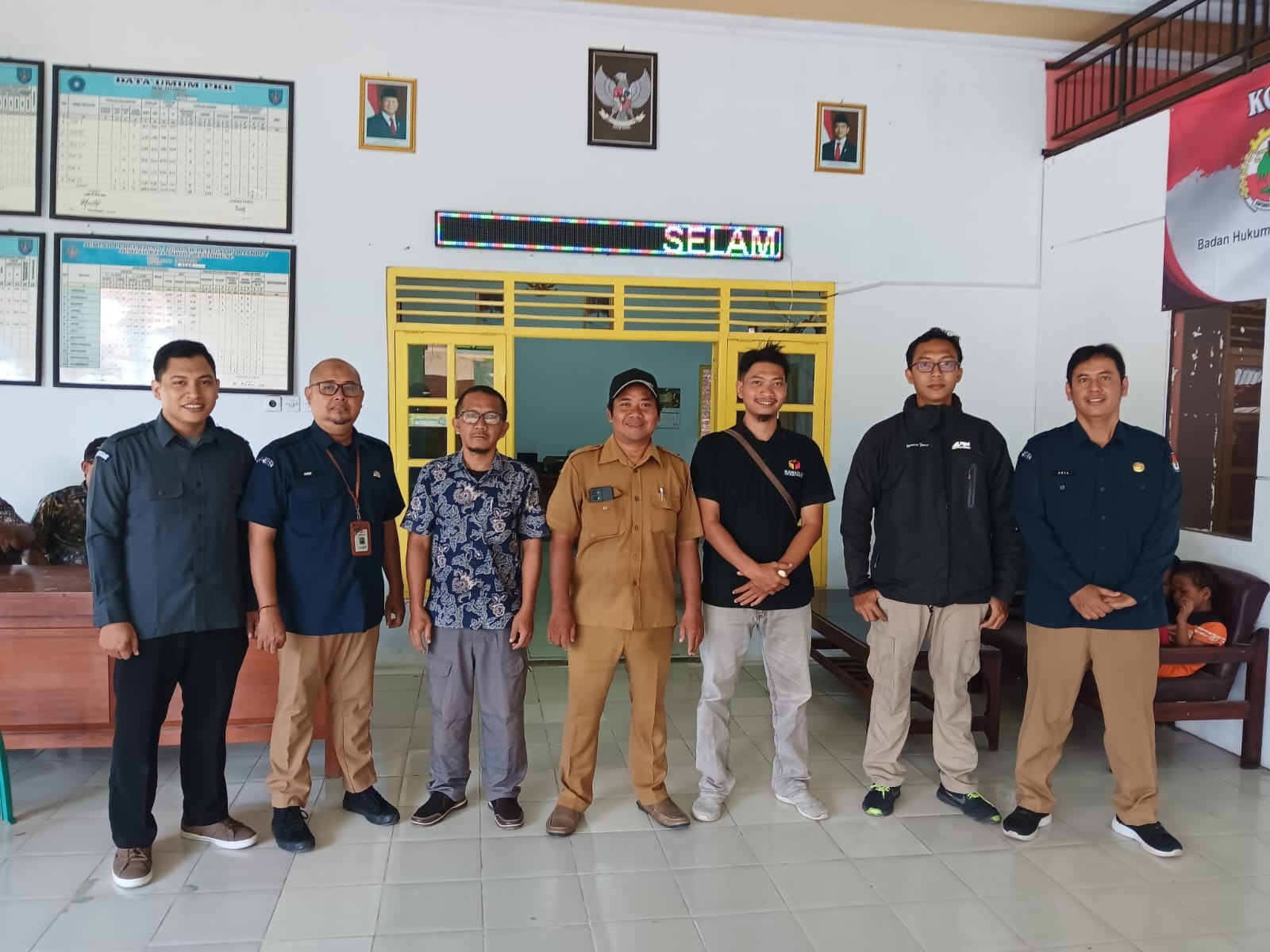 Demi Data Akurat Bawaslu Kab.Tegal Lakukan Waskat Coktas KPU di Bulakwaru & Pecabean.