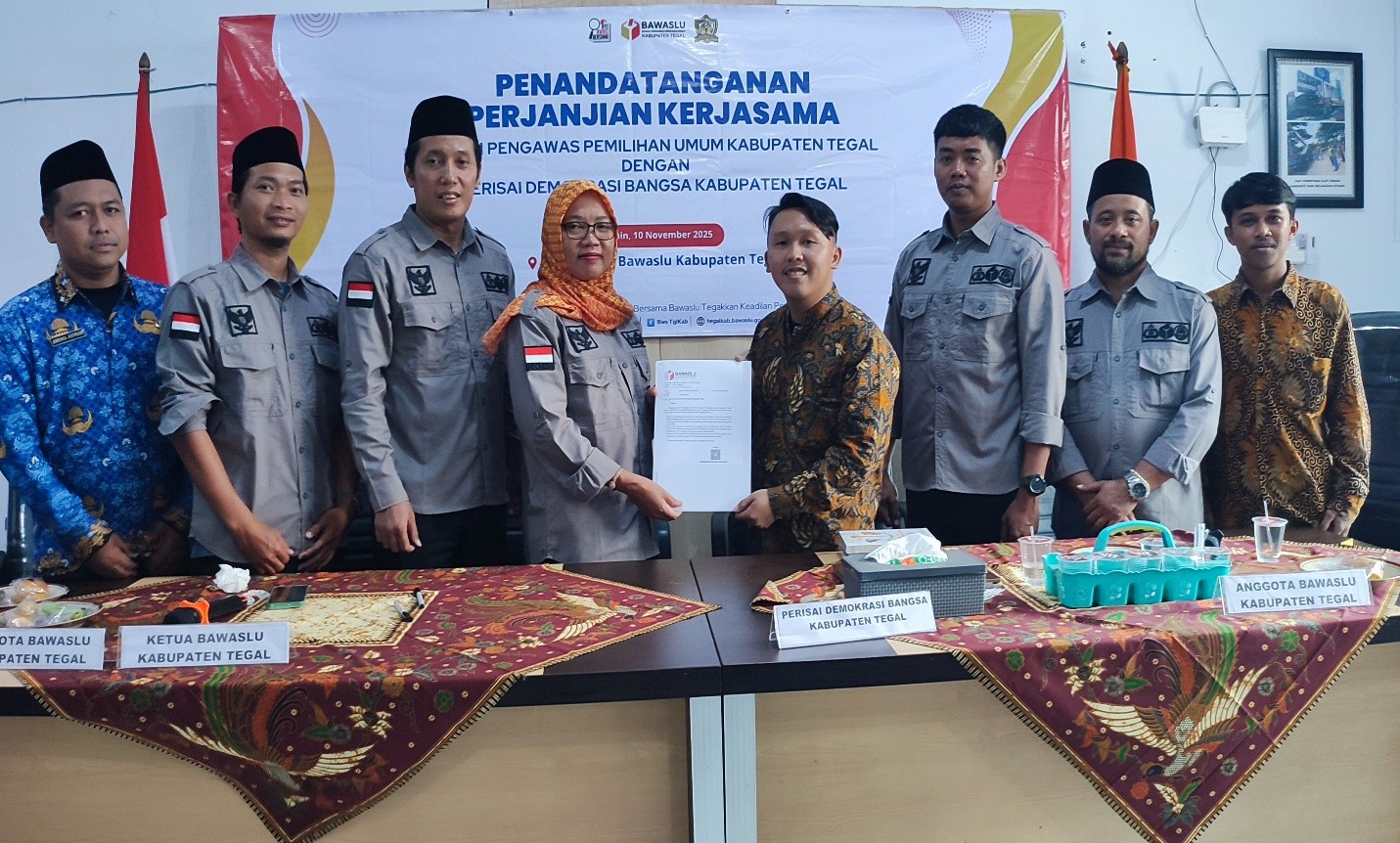 Perkuat Pengawasan Partisipatif, Bawaslu Kabupaten Tegal Tindaklanjuti Temuan PDB soal Data Pemilih